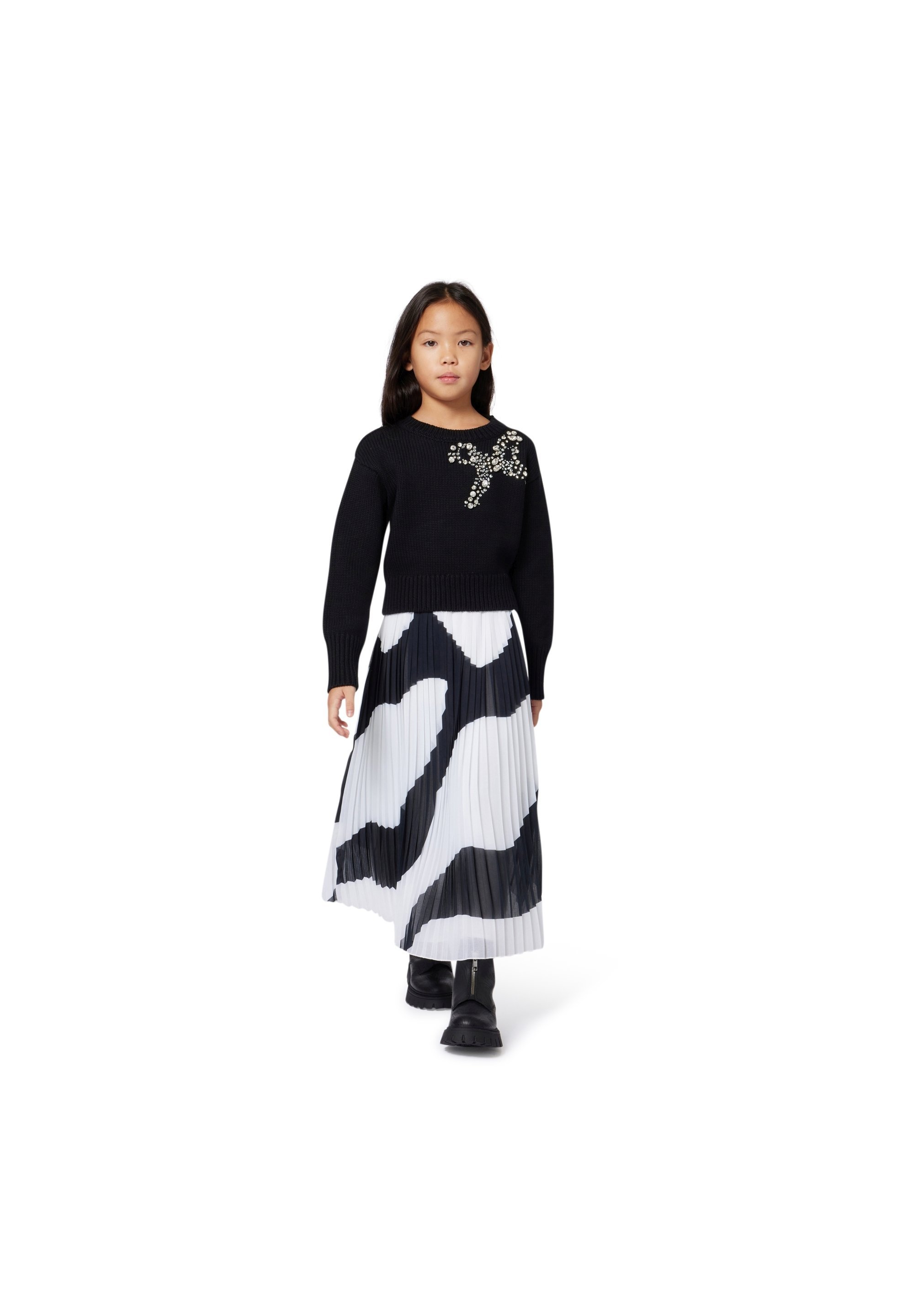 Marc Jacobs SPÓDNICA - Spódnica plisowana - czarna