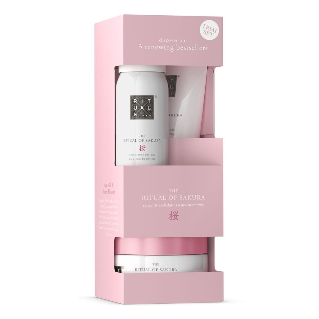 Kit de Cuidados Corporais Rituals “O Ritual da Sakura” – Kit de Teste – 1 unidade