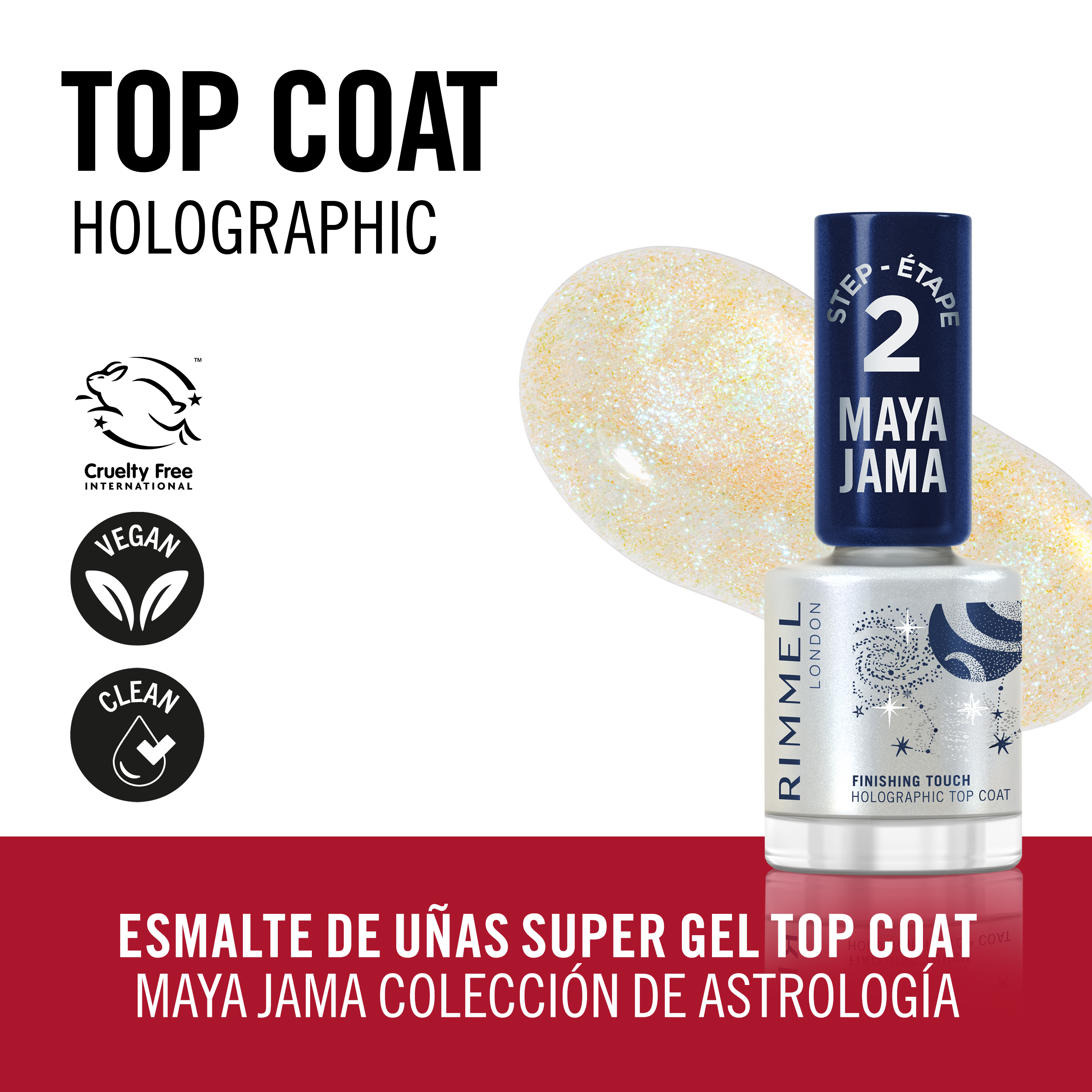 Maya Jama Holographic Limited Edition nadlak Nadlakovi i podlakovi