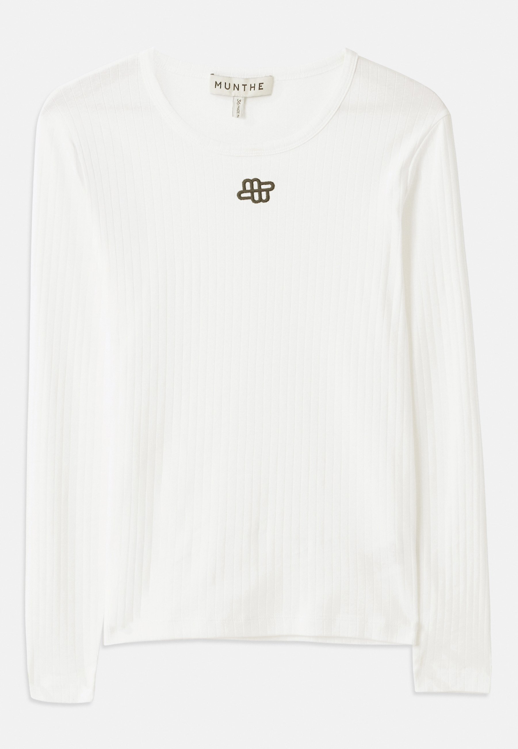 MUNTHE POTE - Maglia a maniche lunghe - bianca
