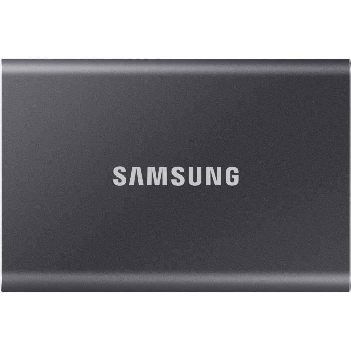 SSD externo SAMSUNG T7 cinza 500 GB MU-PC500T/WW
