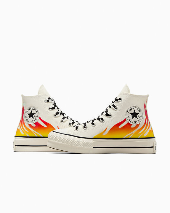 Chuck Taylor All Star Lift Platform Flames