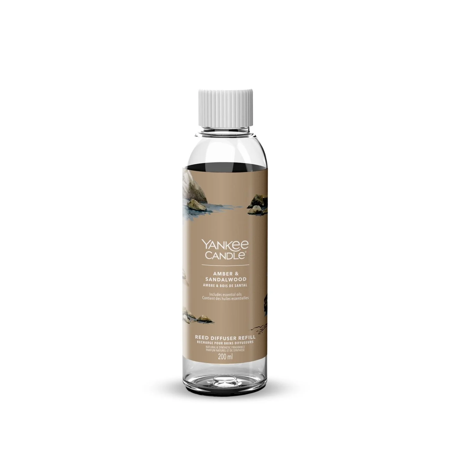Signature Reed Diffuser Amber & Sandalwood - Refill - Profumo per Diffusore