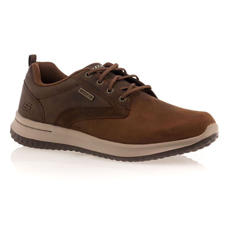 Braune Komfortschuhe für Herren