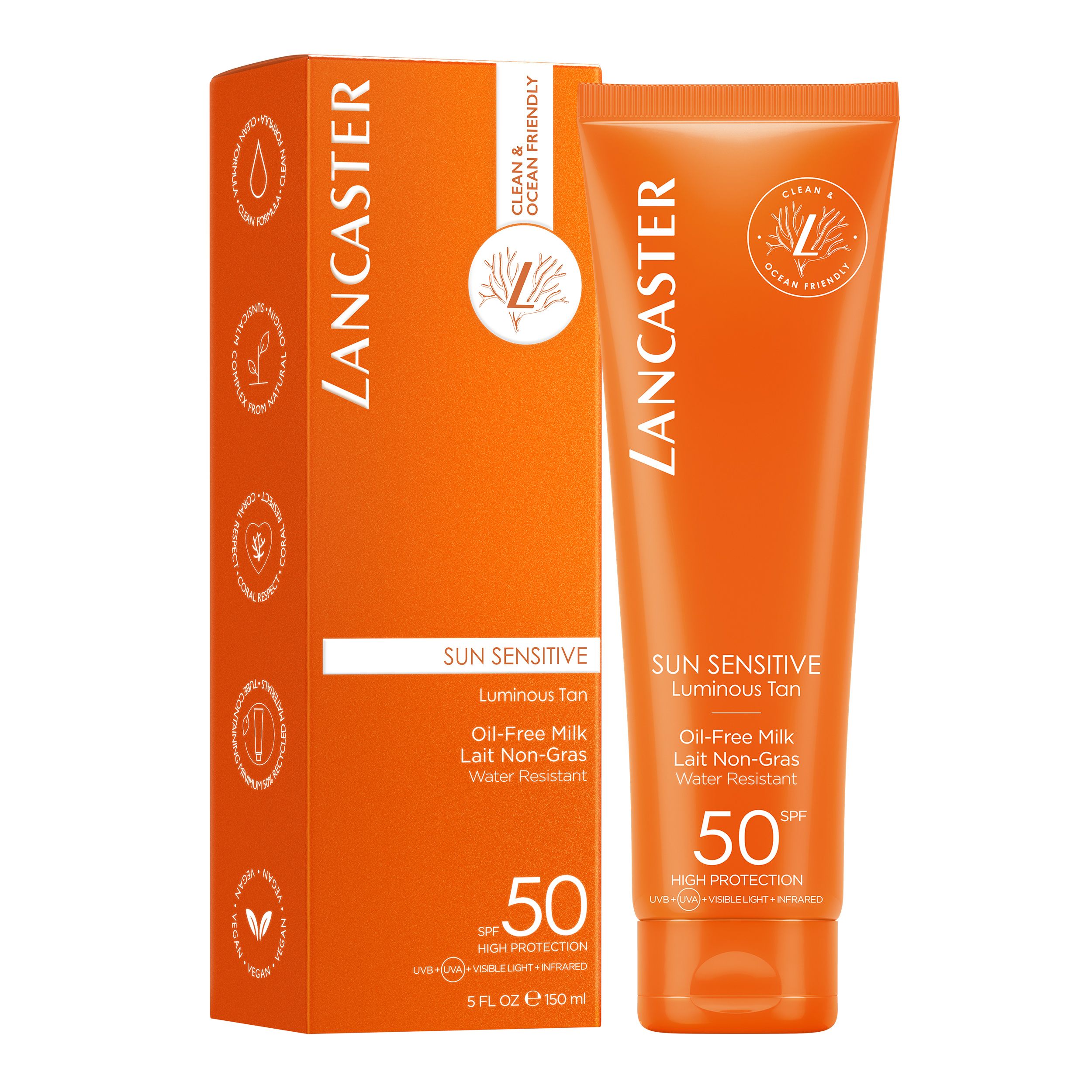 Losion za tijelo bez ulja za osjetljivu kožu SPF50 Zaštita tijela
