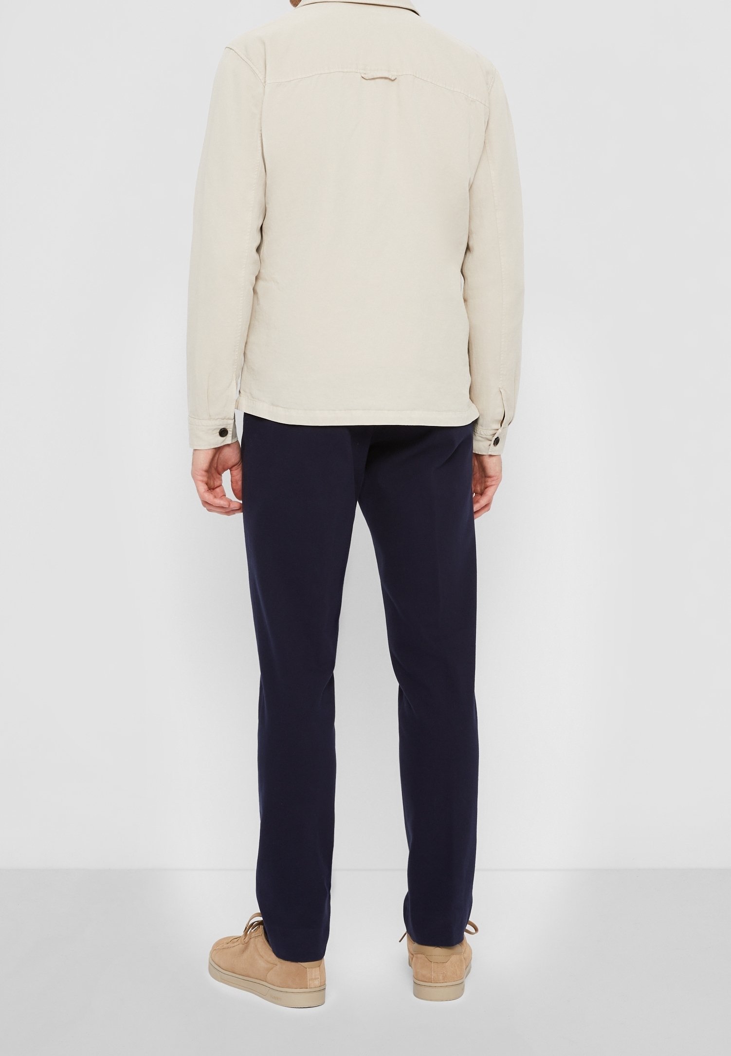 Veste en jean Hackett London - beige