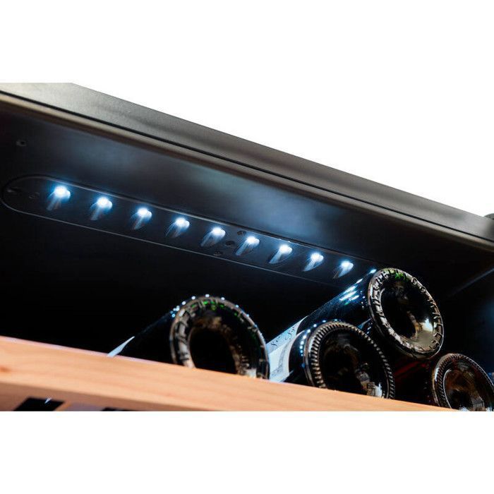 CLASSIC185 – Wine cellar – La Sommelière – 185 bottles – 2 zones – 59.5 × 60.5 × 172.2 cm – Energy class G – 38 dB