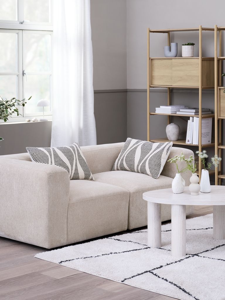 SKEJBY SKEJBY 2-vietė modulinė sofa, smėlio audinys