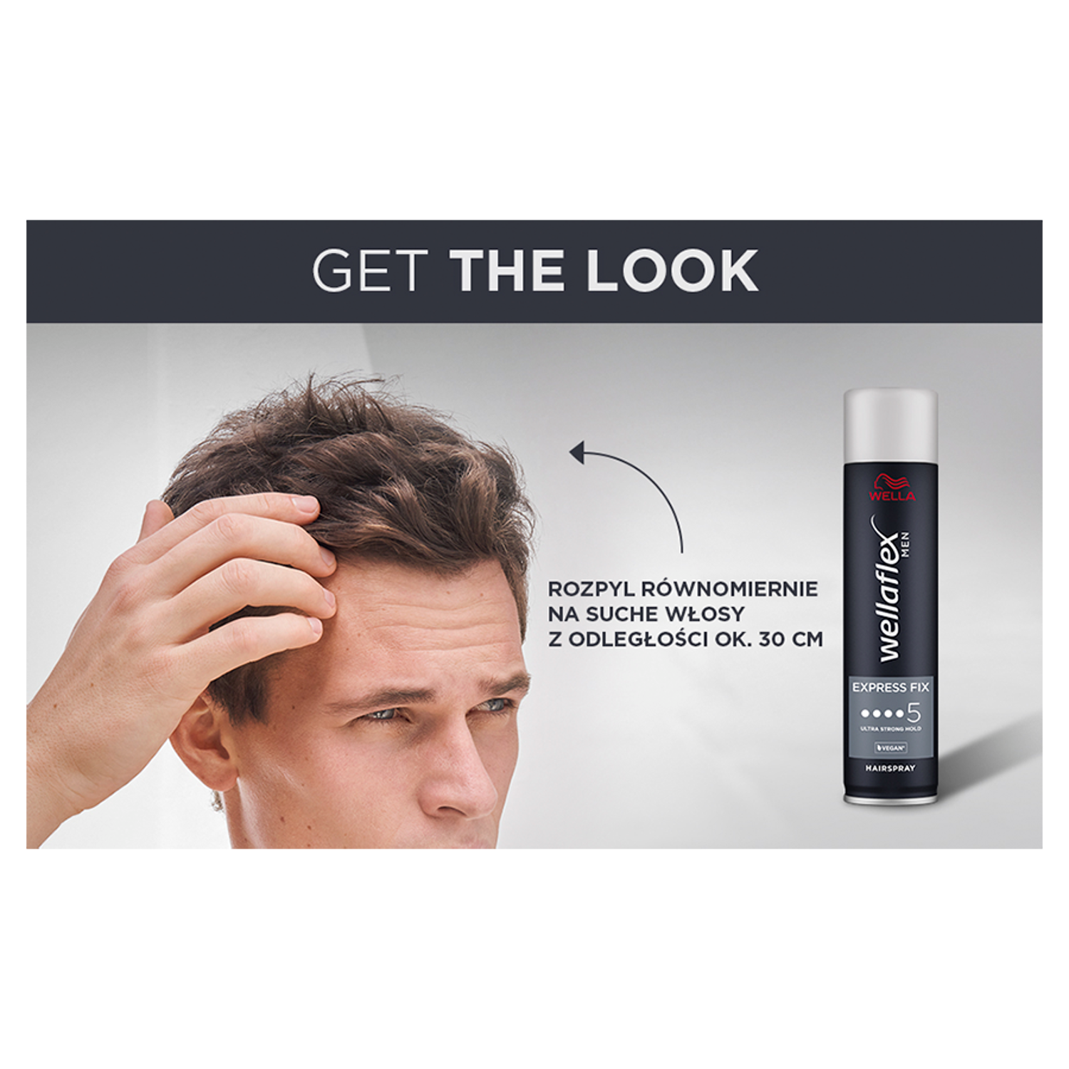 Wella Wellaflex Men Express Fix Hairspray