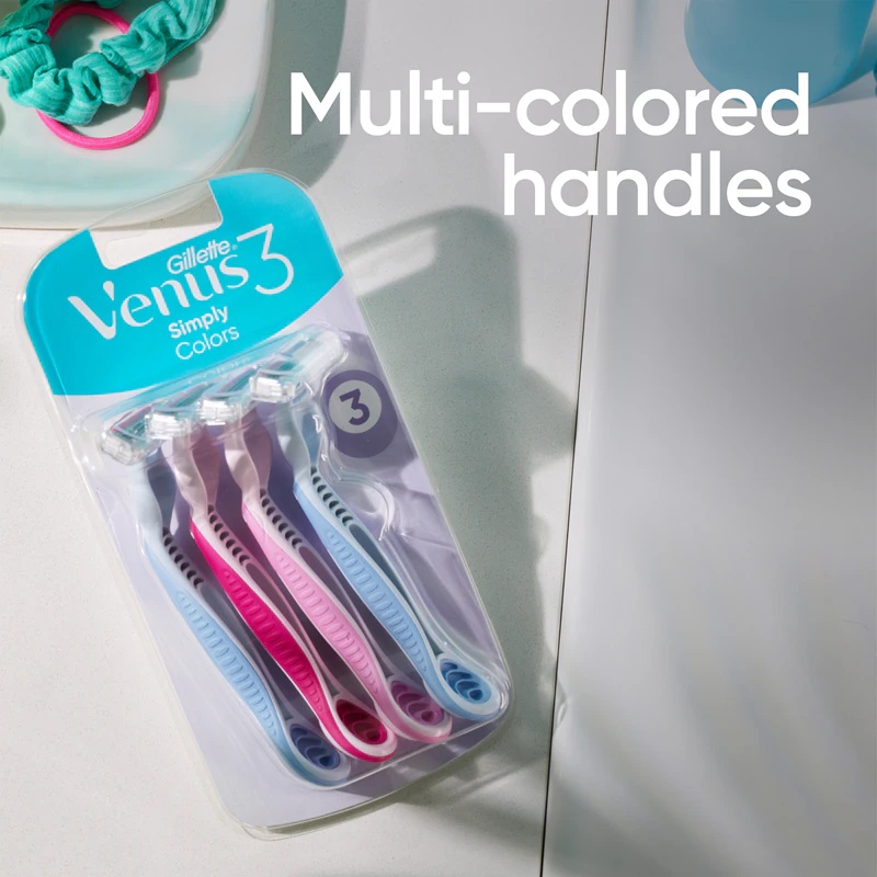 Gillette Venus 3 Plus britvice za enkratno uporabo