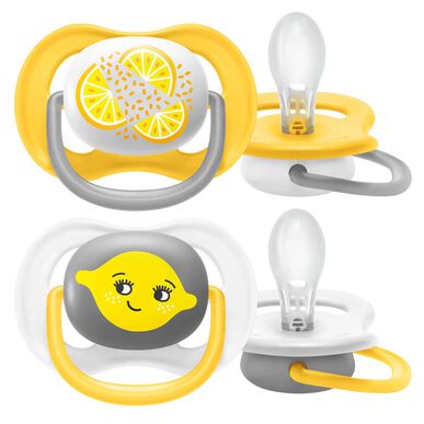 Philips Avent Chucha UltraAir Animal menina 6-18meses      2 un 2 un