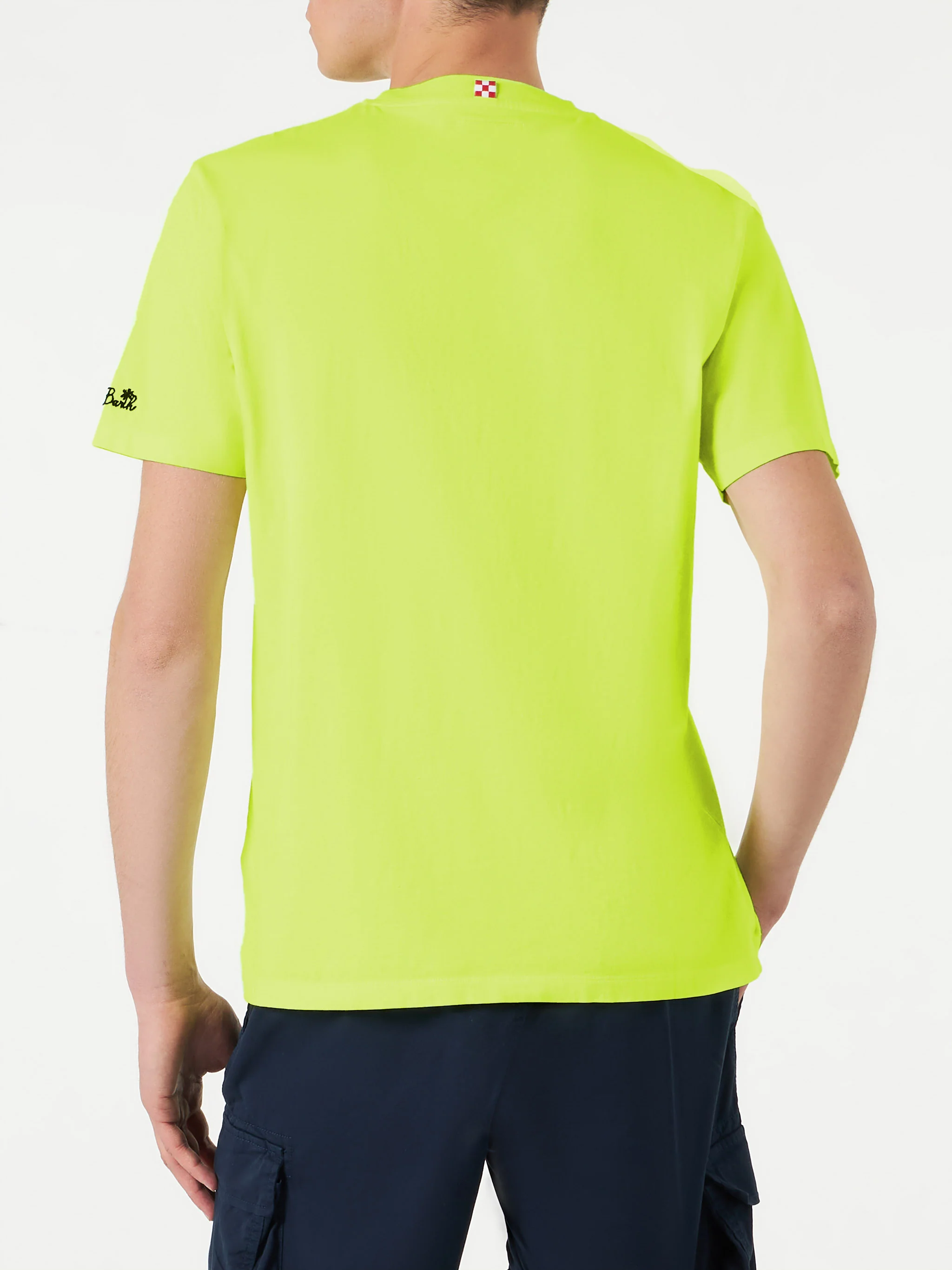 Herren-T-Shirt mit „King of the Beach“-Stickerei