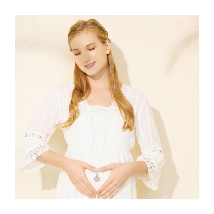 Bola de Grossesse cage Fleur de Peche Boule Rose cadeau future maman