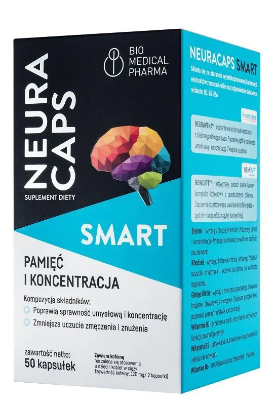 Neura Caps Smart, 50 Kapsułek