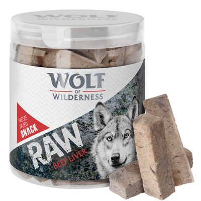 Wolf of Wilderness RAW lyofilizované snacky