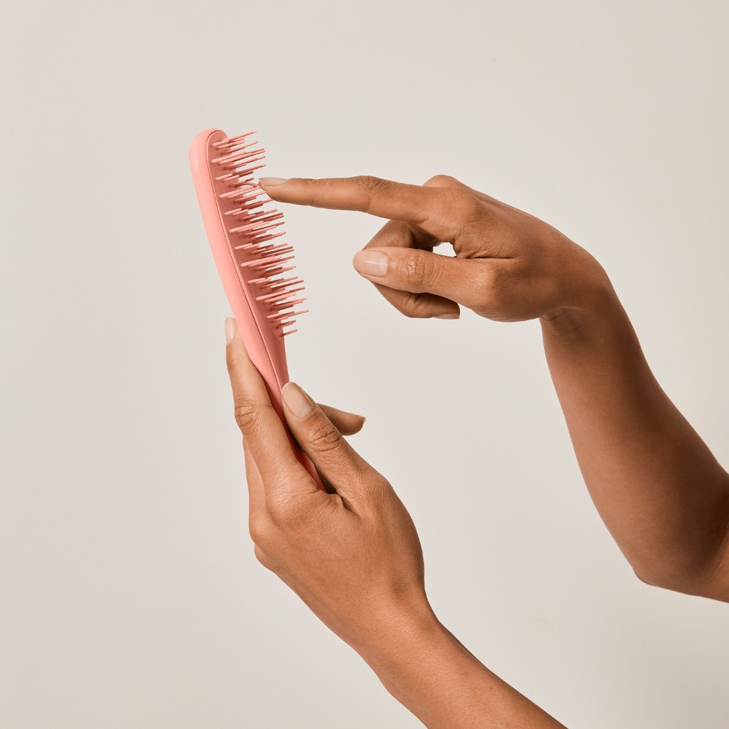 Tangle Teezer krtača za razčesavanje, vrhunska krtača za lase, ekstra nežna, žafranova - 1 kos