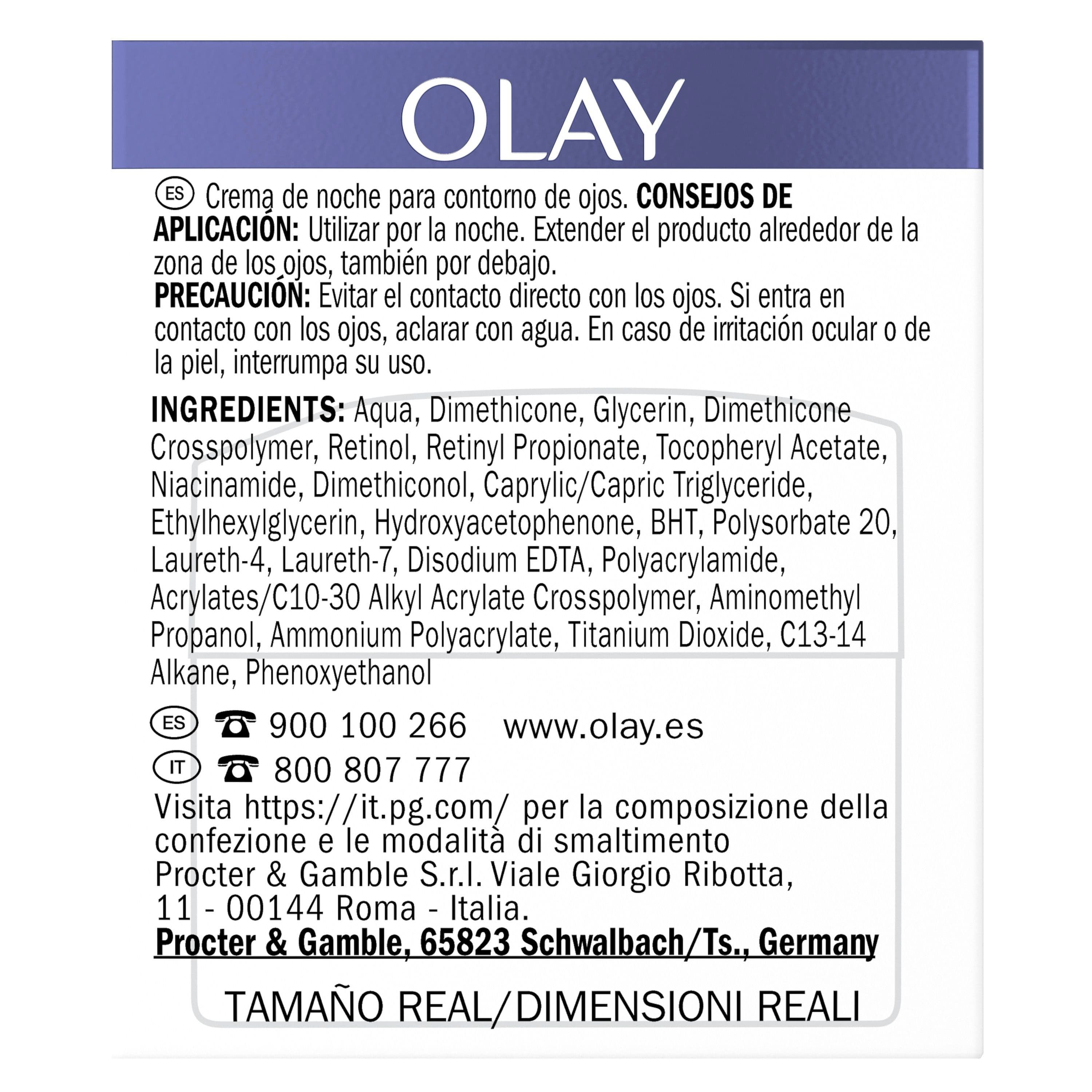 Retinol 24 nočna vlažilna krema za predel okoli oči