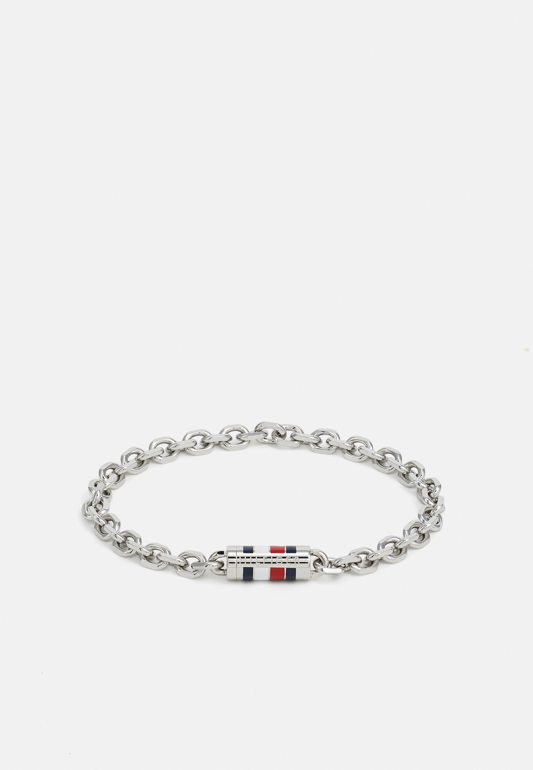Tommy Hilfiger BRUCE CHAIN UNISEX - Apyrankė - sidabro spalvos