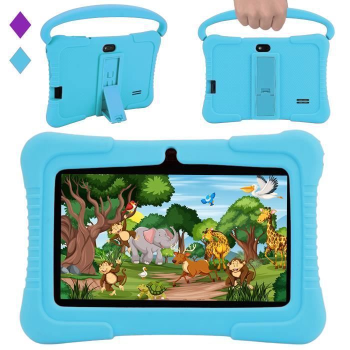Veidoo Kinder-Tablet, 7-Zoll-Android-Tablet-PC, 2 GB RAM, 32 GB ROM, HD-IPS-Touchscreen, Kindersicherung, Lernfunktionen (Blau)