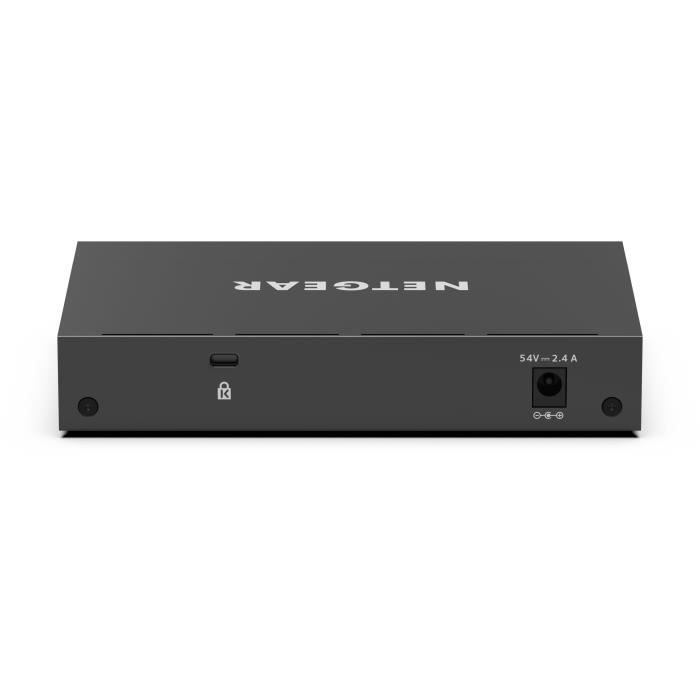 8-porters PoE Ethernet-svitsj – NETGEAR – GS308EPP – Smart administrerbar – Stillegående – 124 W
