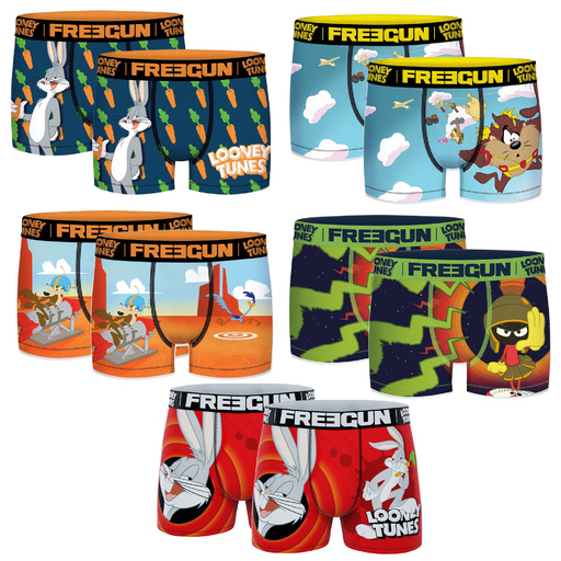 Pack of 10 Looney Toons Boxer Shorts