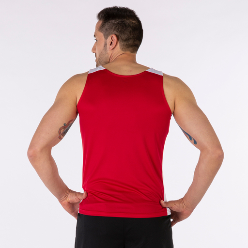 Camiseta Tirantes Joma Record Ii Rojo Blanco