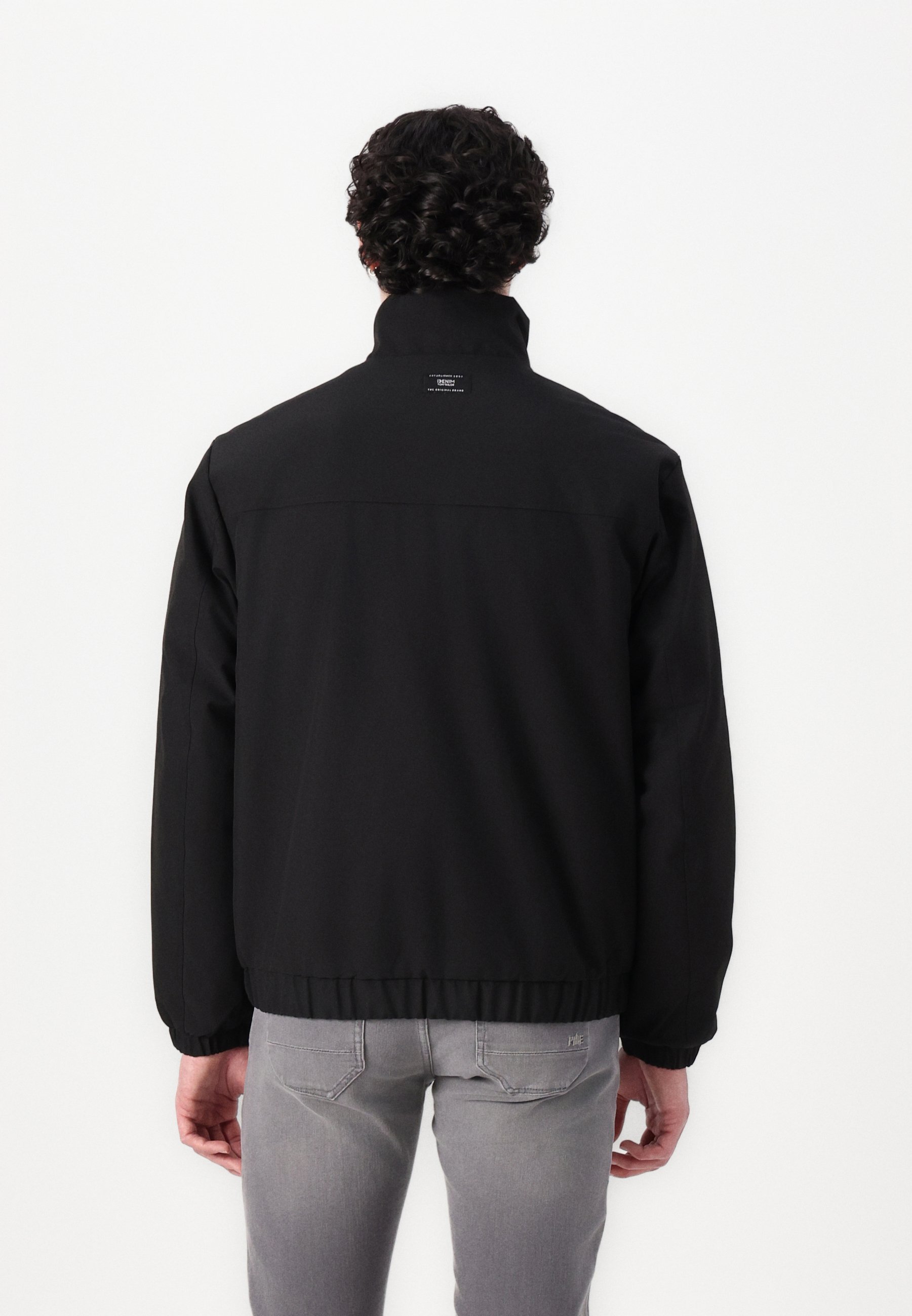 TOM TAILOR DENIM STEHPULVERBLOUSON - Wasserdichte Jacke - schwarz