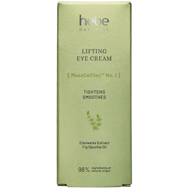 Crème contour des yeux liftante Hebe Naturals