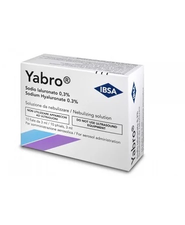 IBSA Yabro Aerosollösung 0,3 % 10 Ampullen à 3 ml