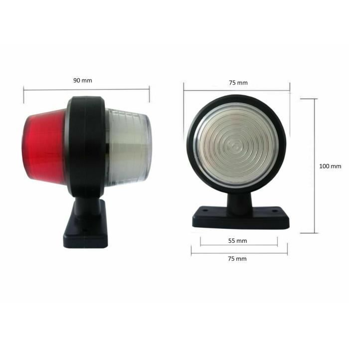 luces de neón LED de gálibo colgantes para camión, caravana o autocaravana