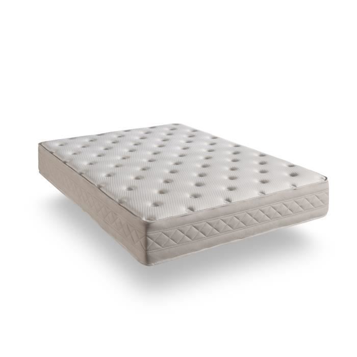 SIMPUR RELAX - Matelas 180x200 - Crystal Royalty® - Mousse Mémoire de Forme - Épaisseur 30 cm - Auto-ventilé – 11 Zones de Confort