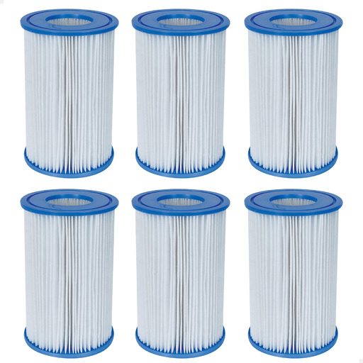  Πακέτο De 6 Cartuchos Filtro Intex - Tipo A