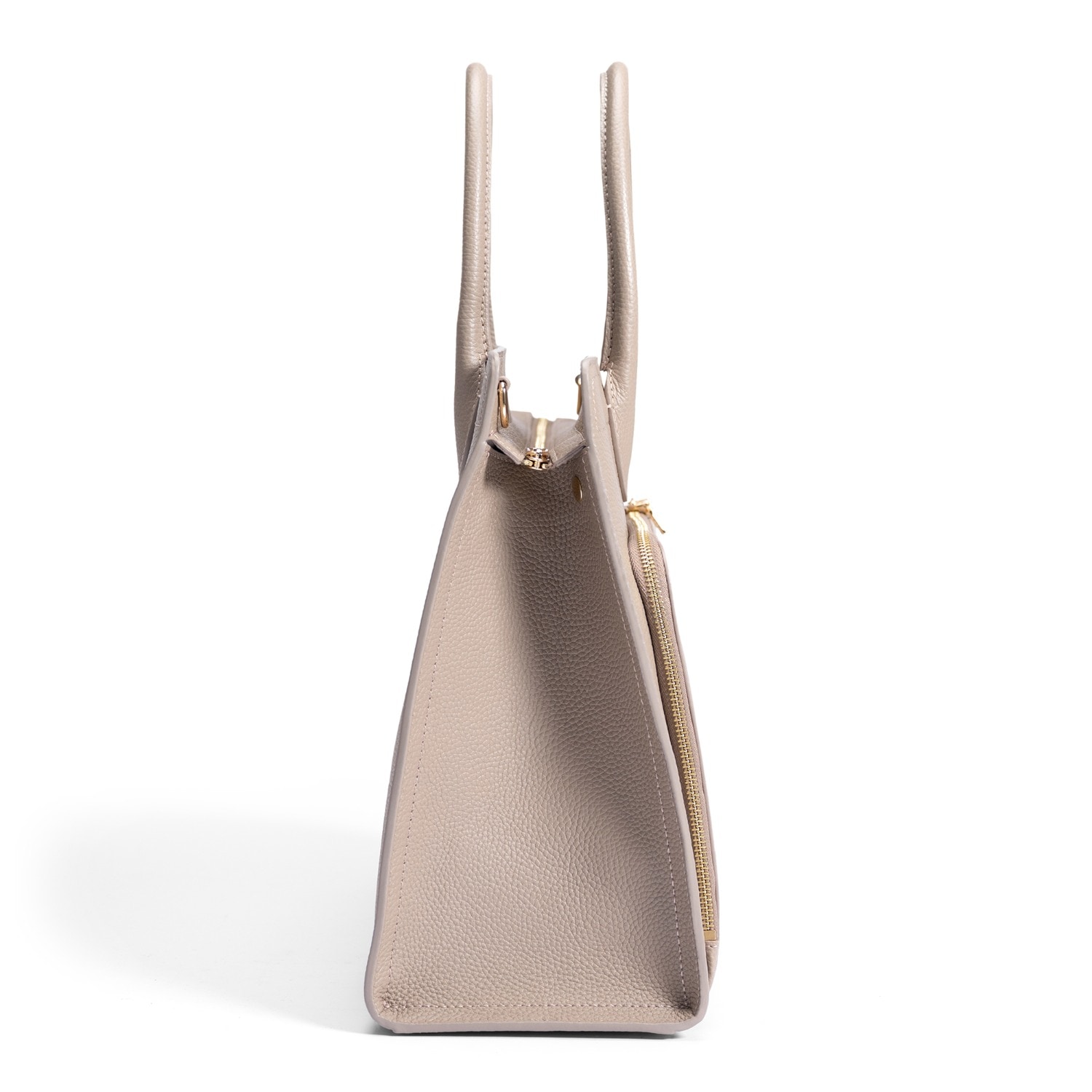 Isabel Bernard Handtasche Honoré Nadine taupe - Kalbsleder - IB250-636