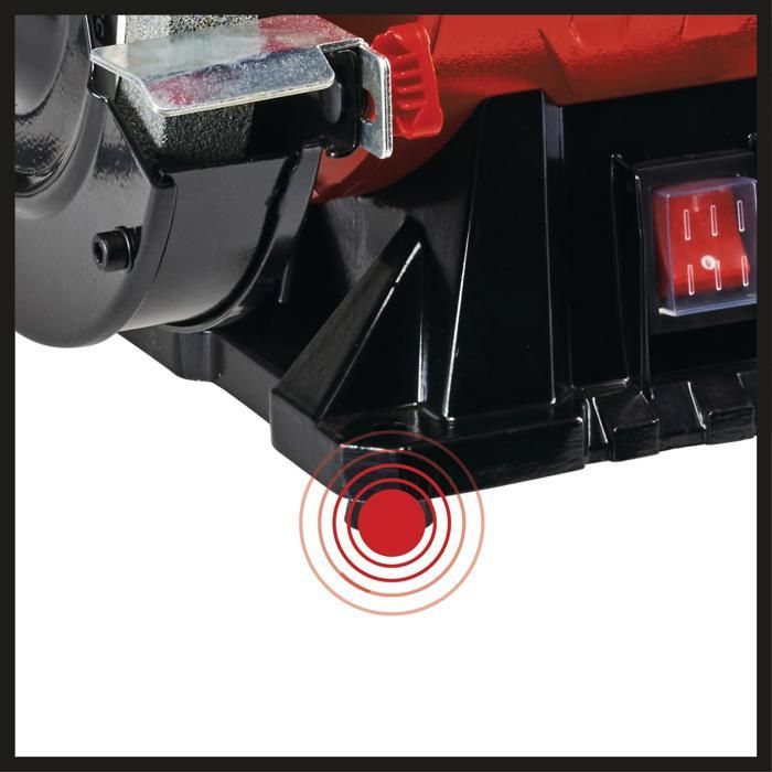 Einhell Touret à meuler TC-BG 150 B (350 W max, meule de  150 mm,) Livré avec accessoires