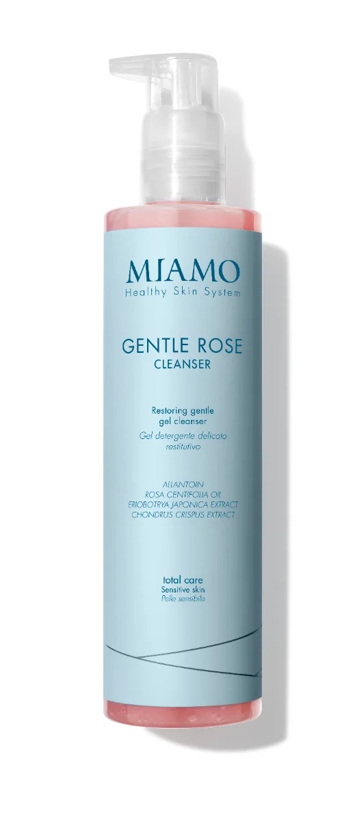 MIAMO Miamo Total Care nežno čistilo z vrtnico 250 ml Nežen regeneracijski čistilni gel
