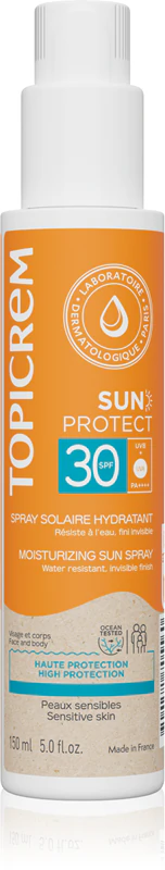Topicrem Sun Protect Spray Protetor Solar Hidratante em Spray com Efeito Hidratante FPS 30