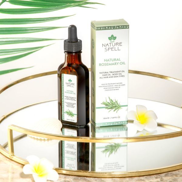 Ulei de rozmarin pentru păr, format de călătorie, Nature Spell, 50 ml