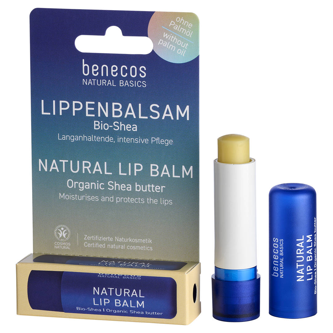 Intenzívny balzam s bambuckým maslom Natural Basics Ochranné krémy na pery