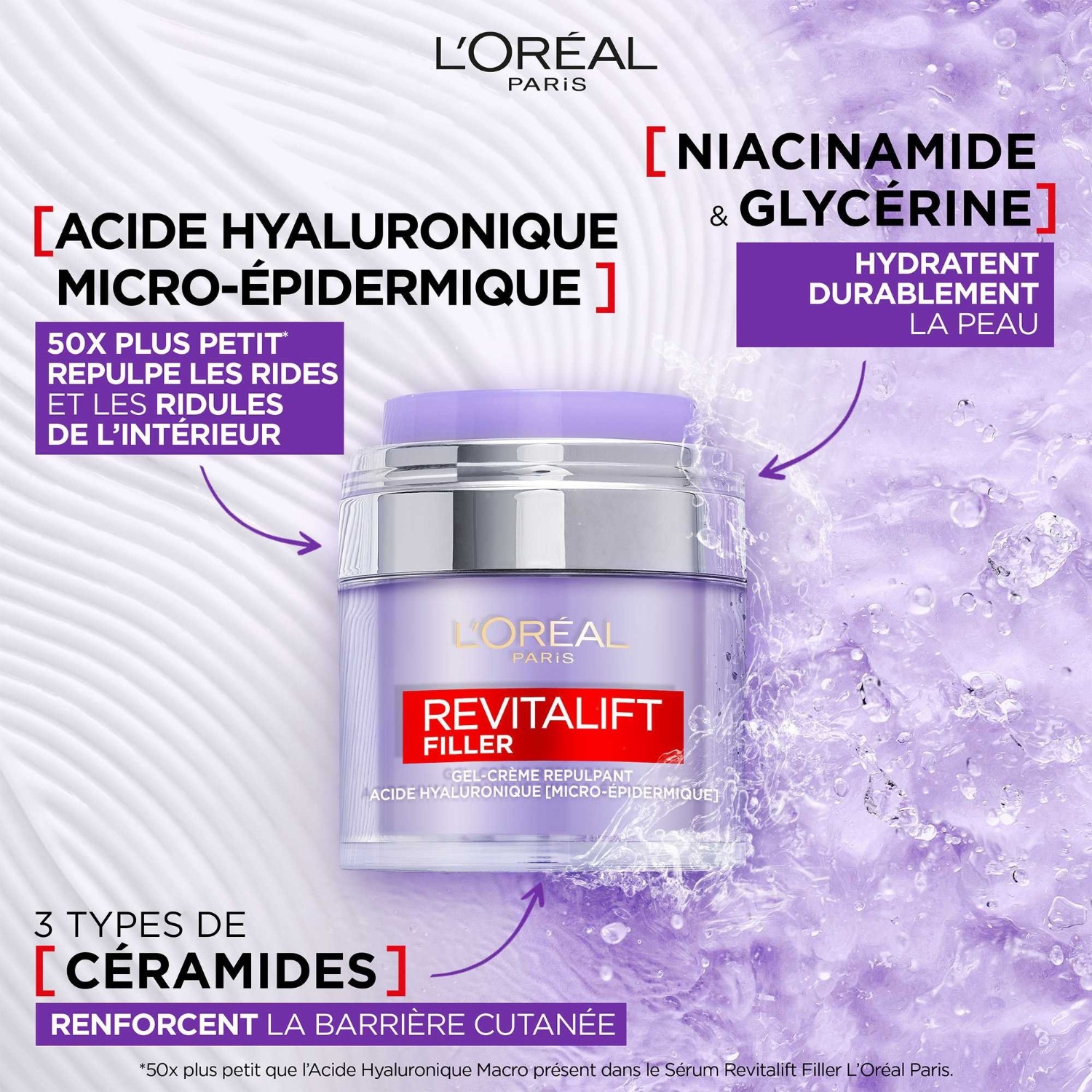 L’Oréal Paris Revitalift filler - acide hyaluronique