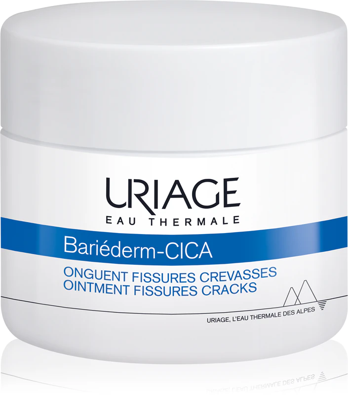 Uriage Bariéderm Cica Salbe Fissures Cracks regenerierender Balsam für rissige Haut