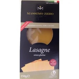 MASSIMO ZERO Massimo Zero Lasagna gluteenivaba pasta 250g