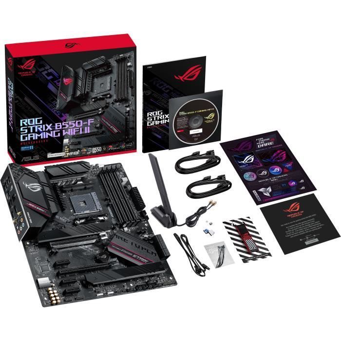 Placa-mãe - ASUS - ROG STRIX B550-F GAMING (WI-FI) II - (90MB19V0-M0EAY0)