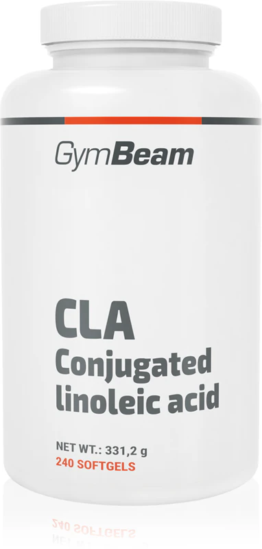 Cápsulas de suplemento alimentar GymBeam CLA para atletas