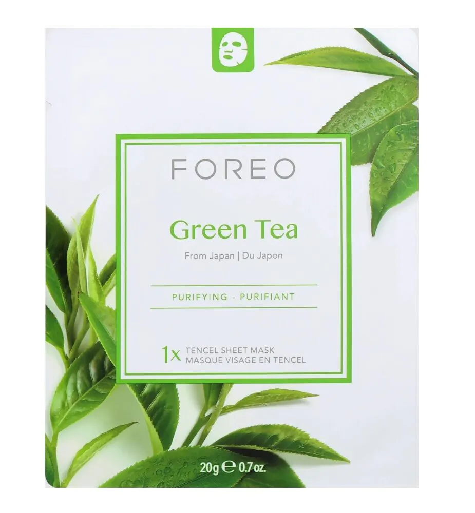 Foreo Farm To Face Green Tea Oczyszczająca maska do twarzy