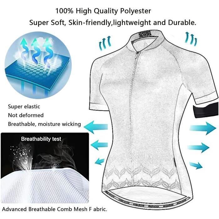 Men's Pro Cycling Clothing Short Sleeve Cycling Outfit MTB Jerseys and Bib Shorts with 9D Gel Pad A2-L