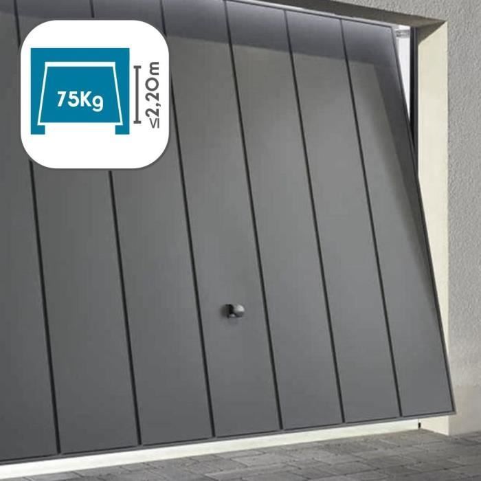 Garagedeuropener - AVIDSEN - Strömma 600 - Kettinggeleiding via U-vormige rail