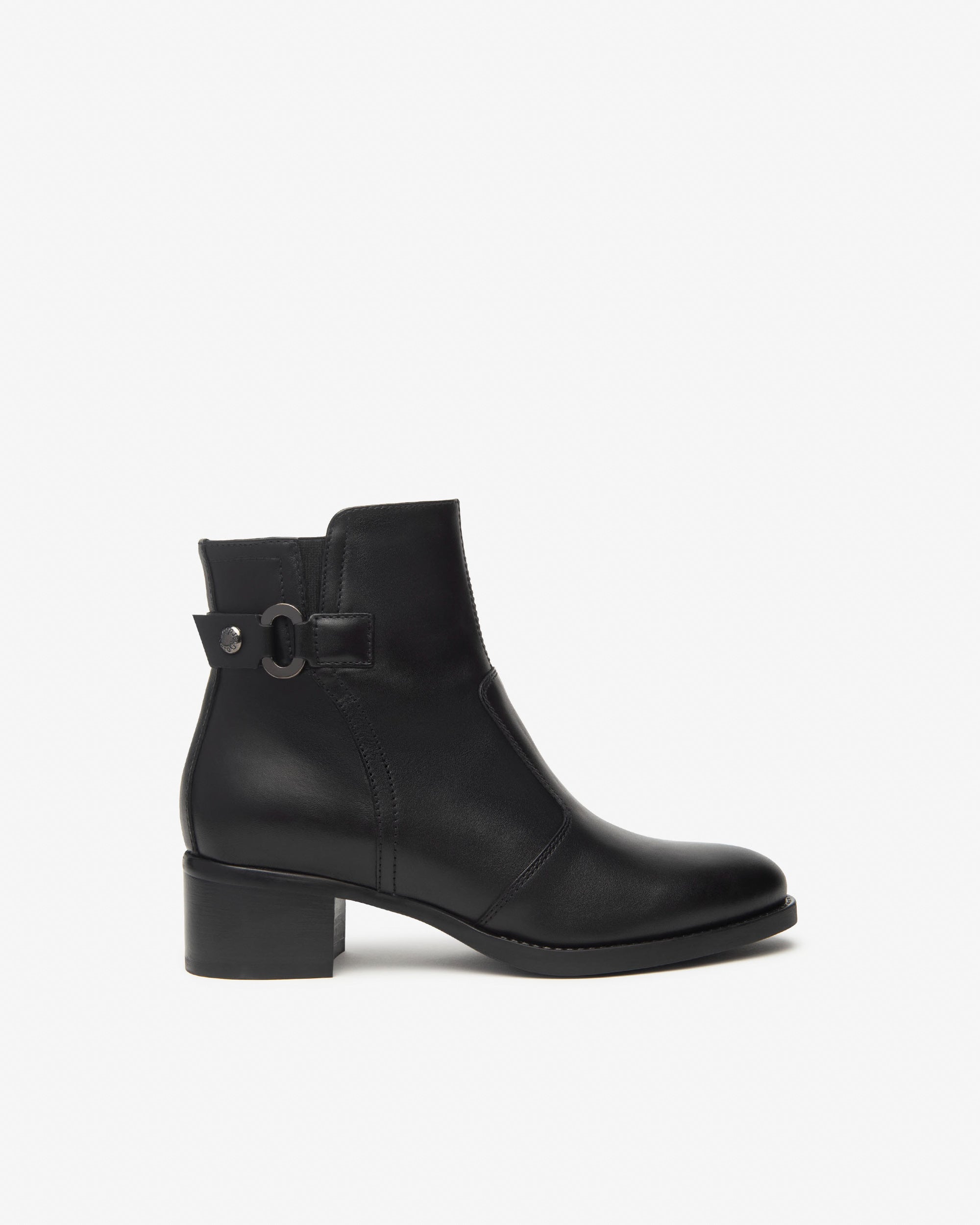  Damen-Ankle-Boots aus Leder