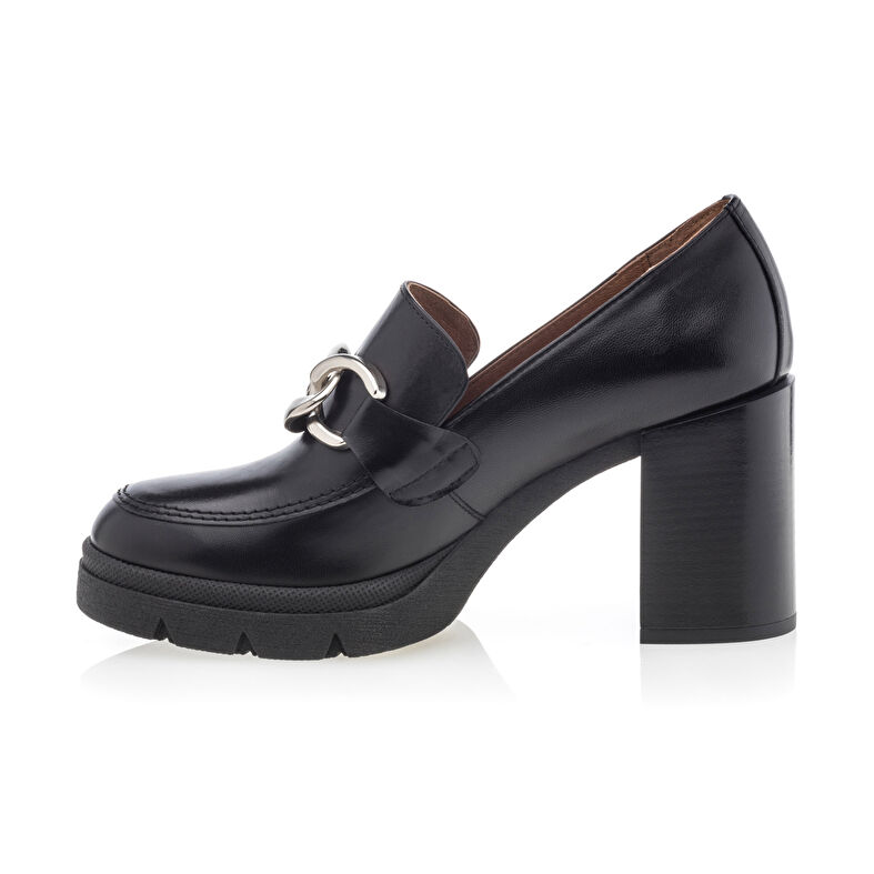 Mocassini/scarpe da barca neri da donna