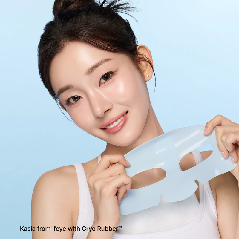 Het Dr. Jart+ Cryo Rubber™ Moisture Mask is een intens hydraterend hydrogelmasker.