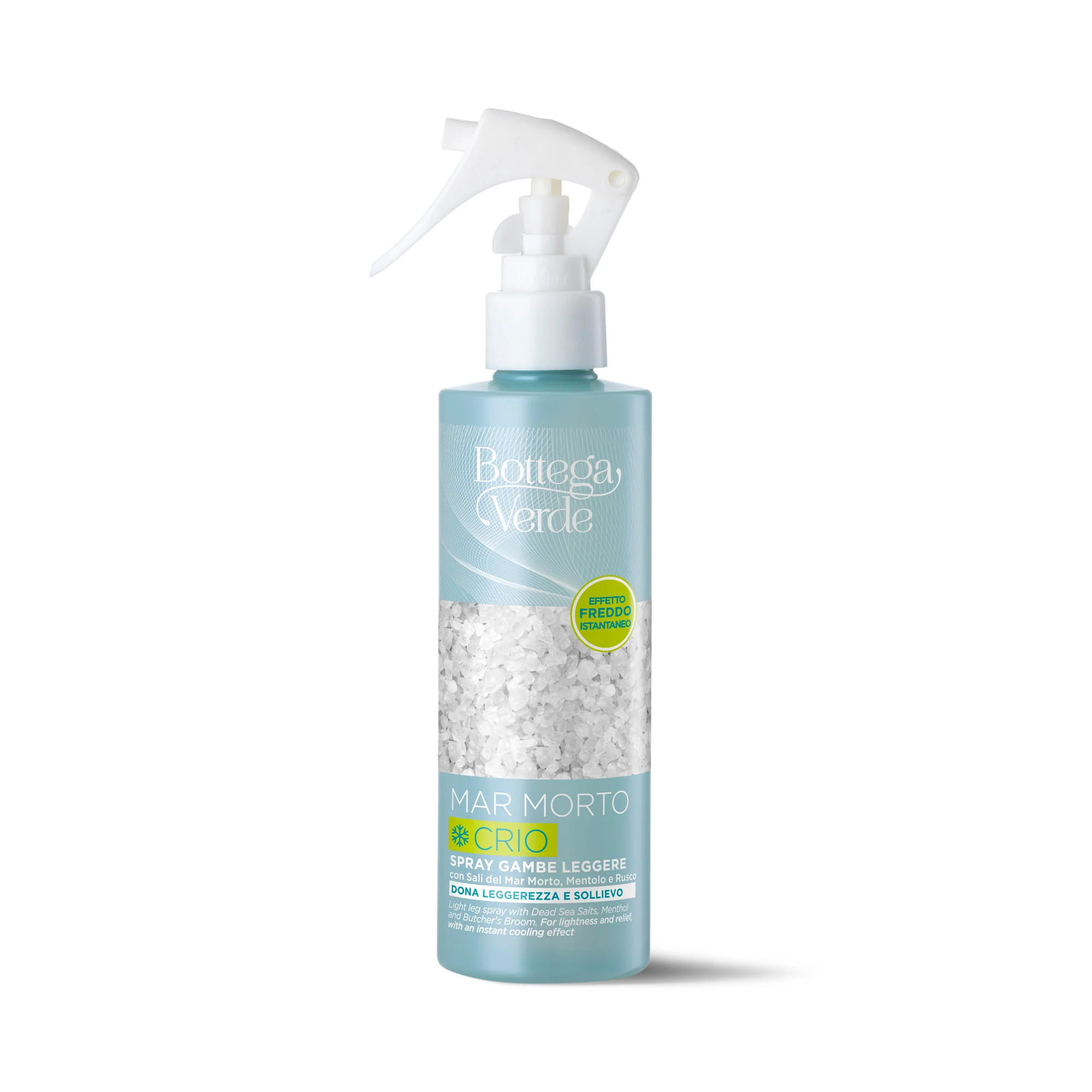 Mar morto Crio - Spray Gambe Leggere - Crema gambe antifatica